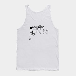 Dandelion Since Vintage Retro Since Minimalist Tank Top